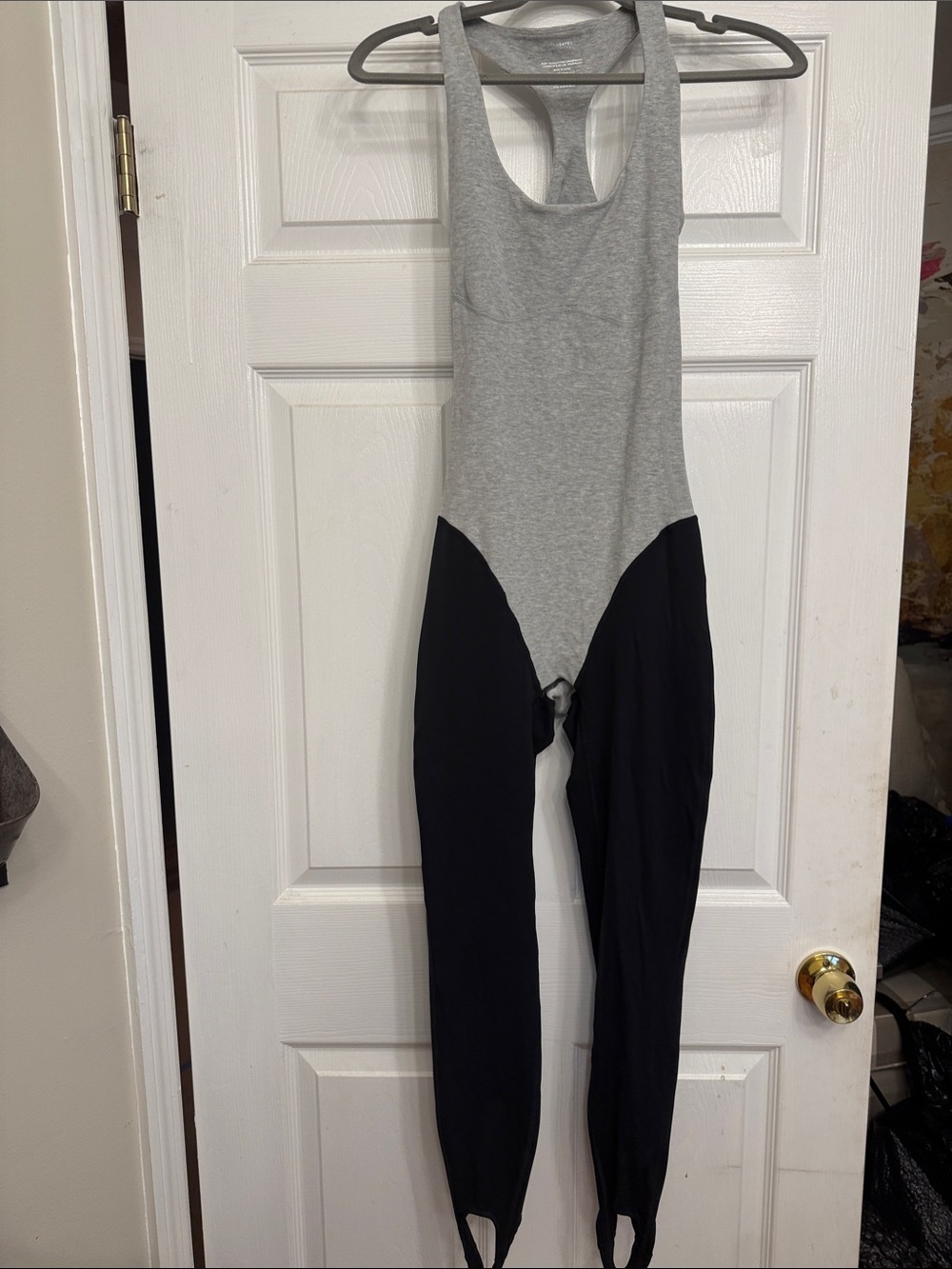 Daughter Lessons Women's Gray/black Jumpsuit Romper - Small. EUC